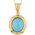 Encore by Le Vian 14k Gold Turquoise Necklace