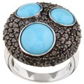 Encore by Le Vian 14k Gold Turquoise Diamond Ring