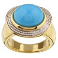 Encore by Le Vian 14k Yellow Gold Turquoise Ring