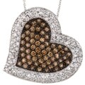 Encore by Le Vian 14K Gold 2 4/5ct TDW Diamond Heart Pendant (H-I, SI2-SI3)