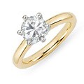18k Gold 1ct TDW Diamond Solitaire Ring