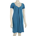Evan Picone Turquoise Babydoll Dress