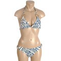 XOXO Women's Triangle Top and Hipster Bikini