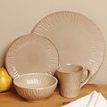 Ambiance Palette Sand 16-piece Dinnerware Set