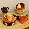 Ambiance Palette Mulitcolor 16-piece Dinnerware Set