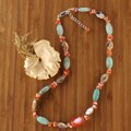 Oyster Sea Sprite Chrysophase Necklace (USA)