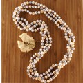 Endless Multicolor Freshwater Pearl Necklace (USA) (7.5-8 mm)