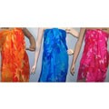 Symphony Designs Large Floral Beach Wrap (Set of 3)