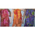 Symphony Designs Butterfly and Mosaic Beach Wraps (Set of 3)