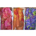 Symphony Designs Butterfly and Mosaic Beach Wraps (Set of 3)