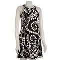 Becky & Max Black/ White Sleeveless Sundress