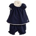 Lucy Sykes Infant Girl's 2-piece Navy Pants Set