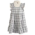 Lucy Sykes Infant Girl's Blue Knit Tiered Dress