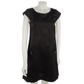 Connected Apparel Woven Stretch Sheath Dress