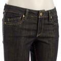 J and Company Women's 5-pocket Gold Stitch Bootcut Jeans