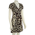 Nice Wear Women's Stretch ITY Puff Sleeve Dress