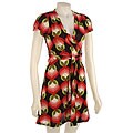 Nice Wear Women's Puff Sleeve Belted Flare Dress