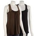 Eight Sixty Women's Sleeveless Tunic with Ribbon Detail