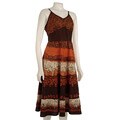 Jessica Taylor Women's Ombre Abstract Print Dress