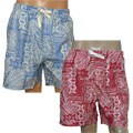 Nat Nast Men's Woodcut Board Shorts
