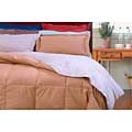 Stratton Camel/ Tan King Reversible 3-piece Down Comforter Set