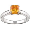 14k Gold 1 2/5ct TDW Lab-grown Diamond Solitaire Ring
