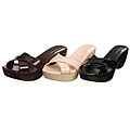BCBGirls Women's Amor Wedge Slides