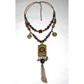 Handmade Brass 'Natural Romantic' Necklace (India)