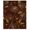 Hand-tufted Atlas Brown Wool Rug (9' x 12')