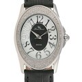Lucien Piccard Women's Diamond Oval Watch