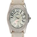 Lucien Piccard Women's Diamond Oval Watch