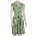 Tahari ASL Women's Belted Faux Wrap Dress