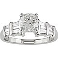 Platinum 1 1/4ct TDW Diamond Engagement Ring (G-H-I, SI2-I1)