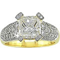 18k Gold 2 5/8ct TDW Diamond Engagement Ring (K, VS2)