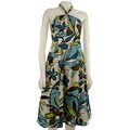 Robbie Bee Women's Necklace Halter Dress
