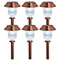 Europa III Solar Landscape Lights (Set of 6)