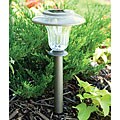 Northbridge Silver Pearl Solar Landscape Lights (Set of 12)
