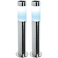 Bollard Solar Deck Light Set (Set of 2)