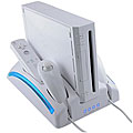 Docking Station with 2 Rechargeable Batteries for Wii