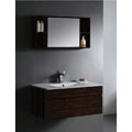 Caesar Picasso Ebony Vanity and Medicine Cabinet