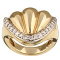 14k Yellow Gold 1/2ct TDW Diamond Ring (J, SI1)