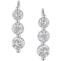 14k White Gold 1ct TDW Round Diamond Earrings (G-H-I, I1)