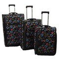 XOXO Infatuation 3-piece Pebble Grain Luggage Set