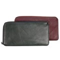 Royce Leather Zippered Travel Document Pouch