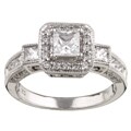 14k Gold 1 1/3ct TDW Diamond Engagement Ring (H-I, I1)