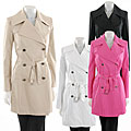 Tahari Women's Double-breasted Trench Coat