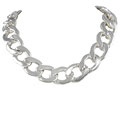 Silverplated Cuban Link Chain