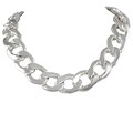 Silverplated 30-inch Cuban Link Chain