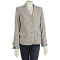 French Dressing Stitch Detailed Fitted Suit Jacket