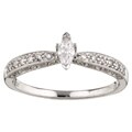 14k Gold 1/4ct TDW Diamond Engagement Ring (H-I, I2)